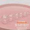 Bola de cristal transparente de un solo agujero, moderna y creativa, bola de cristal hueca de un solo agujero, accesorios de joyería