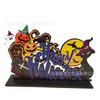 2022 Nova Decoração de Artesanato em Madeira Criativa Impressão UV em Madeira Halloween Mesa de Escritório