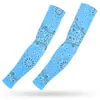 Mangas de Hielo de Seda de Flor de Anacardo, Mangas de Hielo de Silicona, Protección Solar, Protección UV, Deportes al Aire Libre, Ciclismo de Verano, Protectores de Brazo para Motocicleta