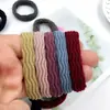 Nueva versión coreana de anillo de toalla grueso sin costuras anillo para el pelo alta elasticidad jacquard Malla de onda Cuerda para el pelo a cuadros Funda de cuero Venta al por mayor
