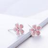 Aretes de flores para mujer joyería de Corea del Sur aretes lindos al por mayor aretes rosas accesorios fábrica de origen aretes estilo coreano estilo coreano