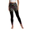 Calça Feminina Europeia e Americana de Natal Nova Calça de Yoga Transfronteiriça Céu Estrelado Lantejoula Estampa Digital Meia-Calça Esportiva para Mulheres