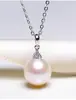 Collar con Colgante de Perla de Agua Dulce Natural Apilable Colgante de Nicho para Mujer como Regalo de Cumpleaños para Mamá, Novia y Mejor Amiga