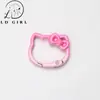 Liga Kt Gato Argola Aberta Conector de Chaveiro Fivela de Mola de Gato Fabricante Chaveiro Presente de Formatura