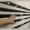 1.7M Piezas Transfronterizos Pegatinas de Pared Espejo de Tira Caliente Pegatinas Decorativas de Espejo Acrílico Pegatinas para Rodapié