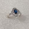 Anillo de circonita con incrustaciones de cobre de la estación independiente de FB Amazon, comercio electrónico transfronterizo, venta al por mayor de anillos para hombres y mujeres europeos y americanos.