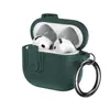 Capa Protetora de Couro com Padrão de Fechadura para AirPods Pro 2ª Geração, Nova para Lançamento Transfronteiriço, Capa para Fone de Ouvido Apple Airpods4
