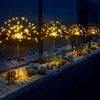 Lámpara Solar para Jardín Exterior Césped Lámpara Diente de León Lámpara Decorativa Patio Estaca de Tierra Luz Nocturna Camping