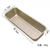 Caja Tostadora Corrugada Dorada Transfronteriza 450g Molde para Pan Tostado Antiadherente con Tapa Herramientas para Hornear en Horno