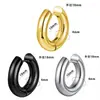 Pendientes de Acero Inoxidable Transfronterizos, Pendientes Unisex, Pendientes de Gargantilla, Lujo Ligero, Joyería de Moda de Gama Alta, Ventas Directas de Fábrica