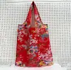 Bolsa de Ombro Casual Fashion para Viagem de Menina, Sacola de Compras de Supermercado Portátil de Nylon para Venda por Atacado