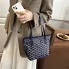 Bolsa Tote Versátil Transfronteiriça Dente de Cachorro Tendência da Moda Bolsa Dente de Cachorro Design de Escama de Peixe Bolsa de Ombro para Mulheres Bolsa de Mão
