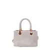 Diseño de Nicho Bolso Cuadrado Pequeño Versátil de Mano para Mujer Moda de Temporada Versátil Bolso Bandolera Cruzado de Hombro Patchwork