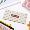 Estuche de lápices sencillo y creativo, bolsa de papelería para estudiantes de Corea del Sur, bolsa de lápices de gran capacidad para mujer, bolsa de lona, estuche de lápices, papelería
