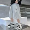 Shorts de Verano Finos para Niños Estilo Nuevo 2026 Ropa de Verano para Niños Grandes Pantalones Casuales de Longitud Media Pantalones Cortos Deportivos Bermuda para Niños