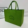 Bolsas de Feltro Personalizadas para o Festival do Barco-Dragão Corporativo para Publicidade e Promoção, Bolsas Tote de Feltro Impressas de Grande Capacidade