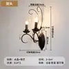 [Transfronterizo] Luminaria Principal de Restaurante, Iluminación Vintage Estilo Francés para Sala de Estar, Lámpara de Cristal con Sensación Grandiosa y de Alta Gama, Diseño de Araña para Dormitorio