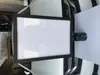 Cartão inserível para base de corrimão A3, A4 Cartão inserível de linha de aviso em aço inoxidável Cartão inserível de linha de um metro Fita retrátil de isolamento