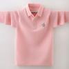 Camiseta para Niños Camisa Polo de Algodón de Xinjiang Talla Mediana y Grande Ropa de Niño Manga Corta Cuello Solapa Estudiante Bebé Verano Top Guapo 8