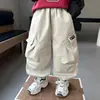 Pantalones Cargo para Niños Primavera y Otoño 2026 Nueva Colección de Otoño Pantalones Largos Casuales para Niños