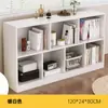 Estantería de almacenamiento, mueble bajo de pie, armario de rejilla, mueble de ocho compartimentos multicapa para uso doméstico, armario de almacenamiento para estudiantes, estantería de almacenamiento