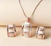 Juego de Joyas con Diamantes, Diseño de Cuadros de Moda, Lujo de Alta Gama, Collar y Aretes Rectangulares de Ojo de Gato, Juego de Joyas en Stock