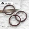 Accesorios para Joyería DIY Anillo de Hierro Pintado Colorido Anillo de Conexión Colgante para Llavero Aleación Colgante Hecho a Mano Material de Colgante al por Mayor