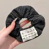 Ligas para el cabello estilo coreano, ligeras, con estampado de leopardo, elásticos para el cabello retro extragrandes, bandas elásticas para el cabello muy elásticas, scrunchies de moda para mujer