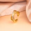 Anillo Europeo y Americano Transfronterizo de Diamante Completo para Mujer, Apertura de Circonita de Gama Alta de Nicho, Anillo Ajustable, No se Desvanece, Venta al por Mayor Versátil
