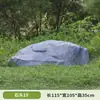 Tapa de Registro Exterior Escultura de Piedra Imitación Piedra Hueca Fibra de Vidrio Tapa de Registro para Paisajismo Caja Eléctrica Tapa de Hidrante Decoración
