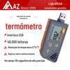 Preço Promocional Az88161 Gravador de Temperatura USB Armazém Cadeia Fria Transporte Alarme Médico Pode Ser Sonda Externa
