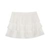 Top de punto calado estilo Soft Girl con lunares, falda de encaje tipo pastel/Polo de manga corta, traje corto de estilo suave para mujer, verano