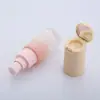 Suministro Directo de Fábrica de Botella de Vidrio de 20 ml con Tapa Flip-Top Espejo, Líquido Base para Maquillaje, Primer, Material de Empaque Cosmético Tipo Push