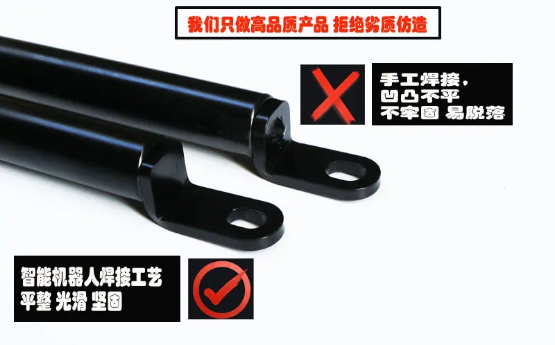 焊接口对比