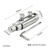 Extractor de Hilos para Grifo de 4/6 Pulgadas Llave Multifuncional para Grifos para Quitar Roscas Rotas, Roturas de Tubería de Rosca Inversa y Quitar Tornillos Rotos