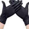 Fornecido Diretamente pelo Fabricante, Luvas Descartáveis de Nitrilo Multicores, Impermeáveis, à Prova de Óleo, Limpas, Sintéticas, Estoque Suficiente, Grau Alimentício