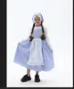 Disfraz de Halloween Ropa de Campo Europea para Niños y Niñas, Vestido para Escenario de Juego Infantil con Sombrero