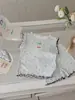 87016 Conjunto de Ropa para Casa para Niños 2026 Nuevo Estilo de Verano Algodón Puro Clase a Conjunto de Pijama para Niñas Transpirable y Absorbente de Sudor