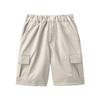 Shorts Tecidos de Verão para Meninos Calças de Algodão Frescas para Trabalho Meia Calça Bolso Tamanho 90-150 Série Japonesa