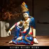 Estilo Chinês Água Lua Livre Bodhisattva Guanyin Ornamentos Estátua Buda Escultura Zen Estilo Chinês Decoração de Entrada de Sala de Chá de Alta Qualidade
