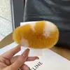 Pinza para el pelo de pelo de conejo Rex real de estilo coreano, Pinza para el pelo de felpa súper grande y linda, Accesorio para el pelo de pelo, Pinza BB, Pinza de pelo de felpa de celebridad de Internet