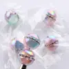 Anillo de 16 mm de Dos Colores Color UV Incrustado con Diamante Anillo de Ensueño Color AB Cuentas Redondas Cuentas Sueltas Cuentas Espaciadoras Accesorios para Pulsera Collar DIY