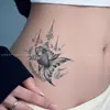 Tatuaje de Pegatinas Símbolo de Pez Jugo de Hierbas Patrón de Personaje Símbolo de Pez Brazo Muñeca Pegatinas Personalizadas de Moda Fuente