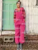 2023 Amazon estación independiente transfronterizo para mujer bolsillo color liso correa de hombro ajustable mono pantalón de tirantes de lana de cordero
