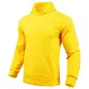Sudadera con capucha regular de tela de 230 g, sudadera casual de moda, sudadera con capucha de manga larga de color liso