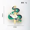 Nuevo broche de metal lindo de dibujos animados de comercio exterior, pin de insignia de aleación personalizado de moda ins japonesa para mujer
