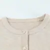 Cardigan de Tricô de Manga Longa Outono da Mamãe Jaqueta Suéter Bordado Roupas para Mulheres de Meia-Idade e Idosas Camada Base da Vovó Primavera e Outono