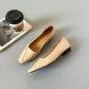 Versión en stock.~Zapatos Mary Jane de punta cuadrada estilo francés para mujer 2026 nuevo estilo sin cordones cómodos versátiles zapatos de vestir para mujer