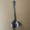 Colher de Aço Inoxidável, Grau Alimentício, Colher de Jantar Doméstica, Colher de Sopa Infantil Fofa e Delicada com Cabo Longo