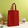 Bolsas Dobráveis Não Tecidas em Estoque, Sacolas Impressas para Publicidade, Sacolas Tote Criativas Laminadas Não Tecidas, Grande Capacidade no Atacado